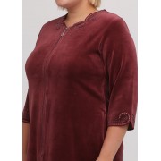 Халат Wild love XL  велюр 21263